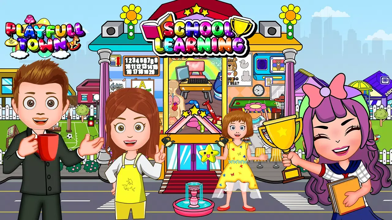 Playful Town : School Learning Screenshots