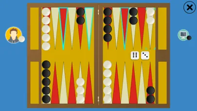 Tangkapan skrin Classic Backgammon Touch