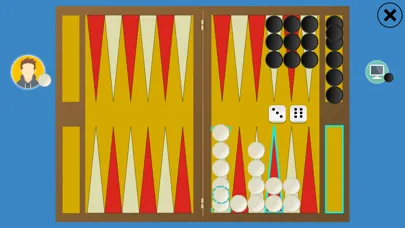 Tangkapan skrin Classic Backgammon Touch