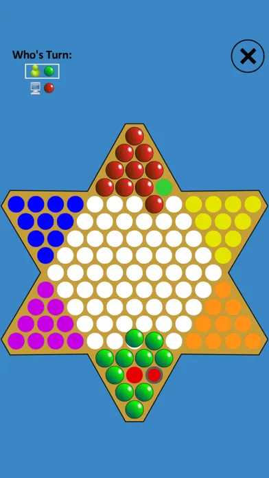 Chinese Checkers Touch スクリーンショット
