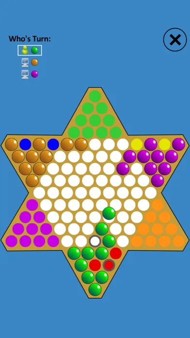Chinese Checkers Touch スクリーンショット