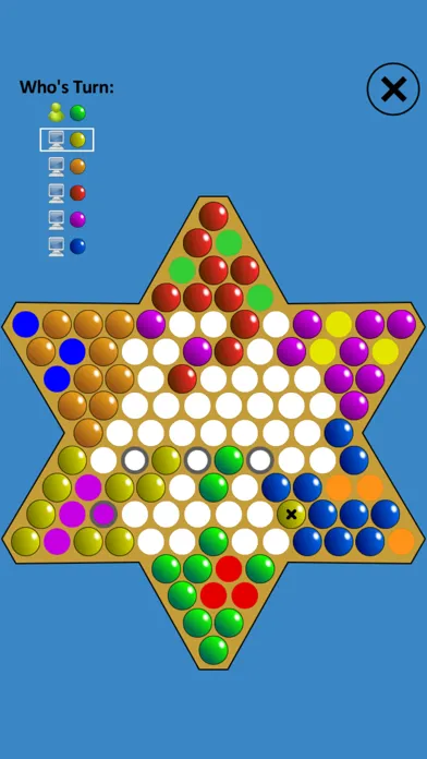 Chinese Checkers Touch スクリーンショット