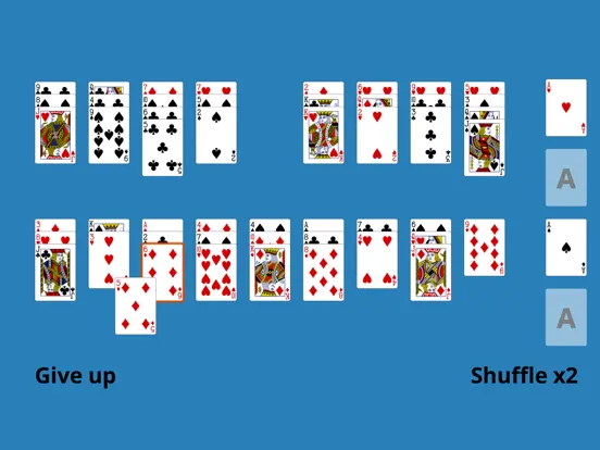 Solitaire La Belle Lucie iPad  Screenshots