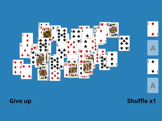 Solitaire La Belle Lucie iPad  Screenshots