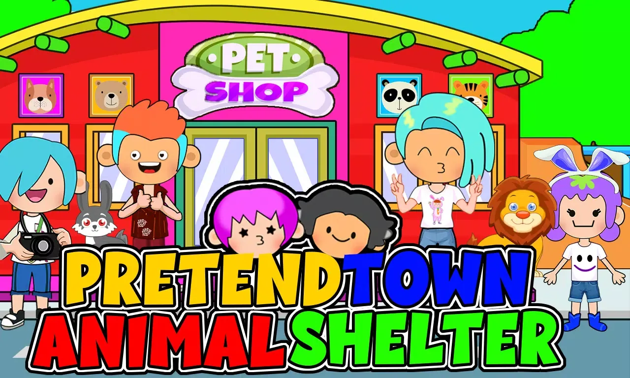 My Animal Shelter Pretend Town應用截圖