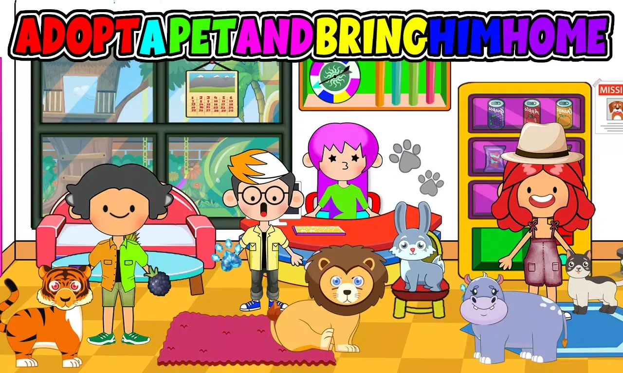 My Animal Shelter Pretend Town應用截圖