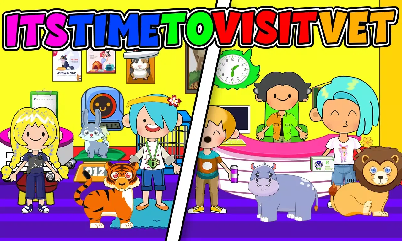 My Animal Shelter Pretend Town應用截圖