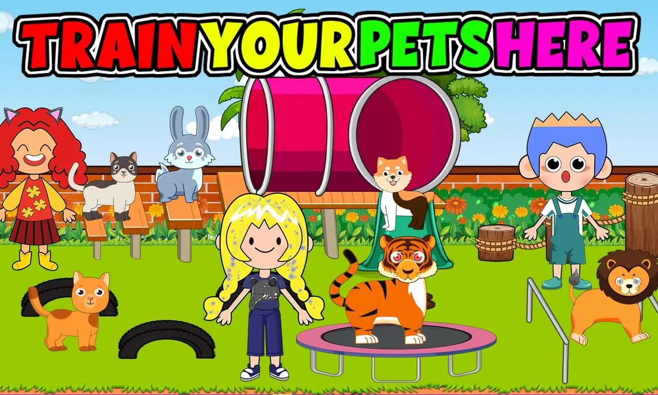 My Animal Shelter Pretend Town應用截圖