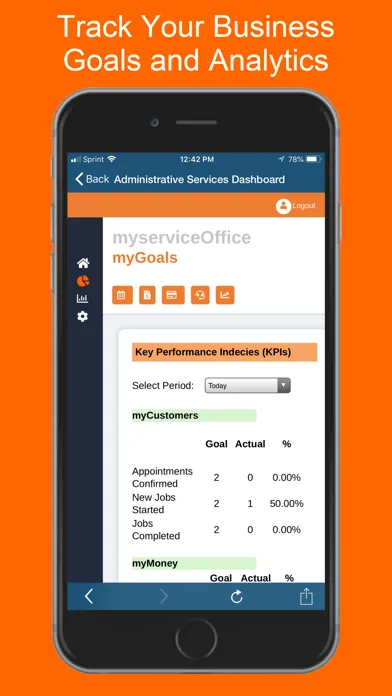 Скриншоты myServiceJOBS+Office