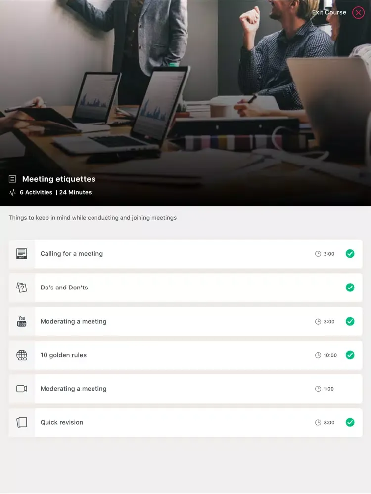 Tangkapan layar Naspers MyAcademy iPad 