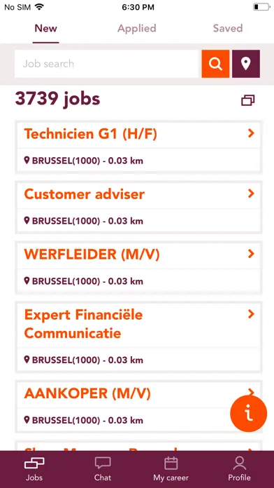 Captures d'écran de MyAccent