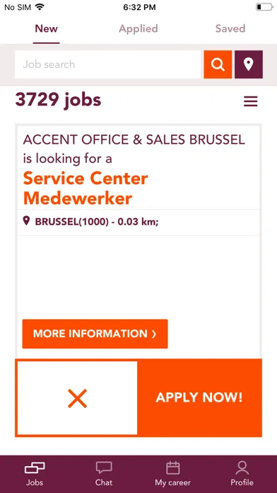 Captures d'écran de MyAccent
