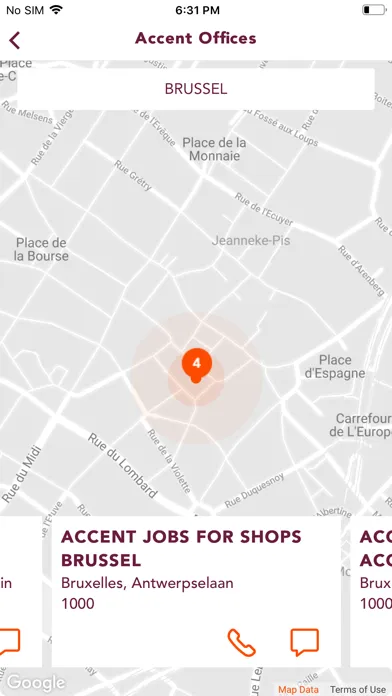 Captures d'écran de MyAccent