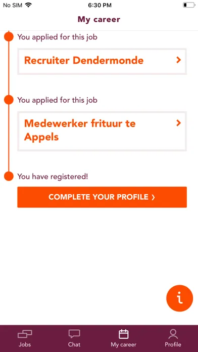 Captures d'écran de MyAccent
