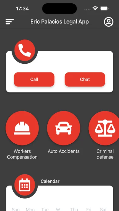 Capturas de pantalla de Eric Palacios Legal App