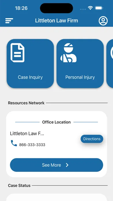Littleton Law Firm Injury App スクリーンショット