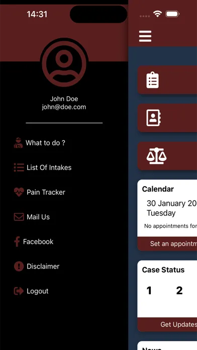 McIver Law Firm Mobile App スクリーンショット