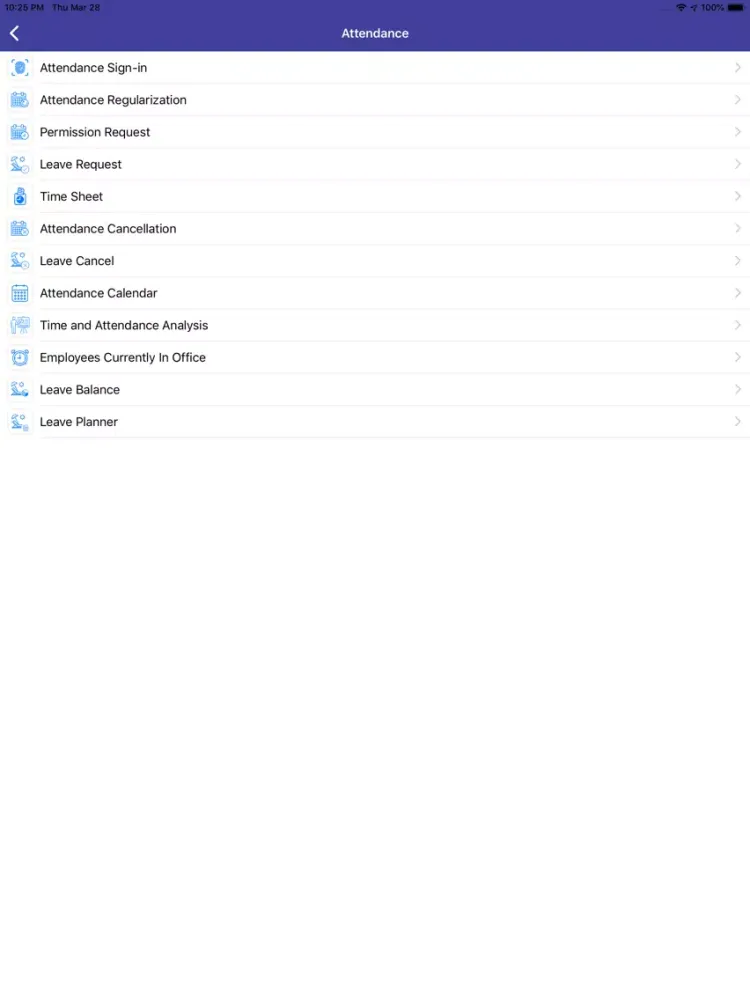 Capturas de pantalla de People Assistant iPad 