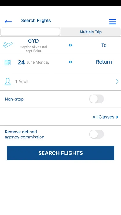ภาพหน้าจอของ MyAgent Travel