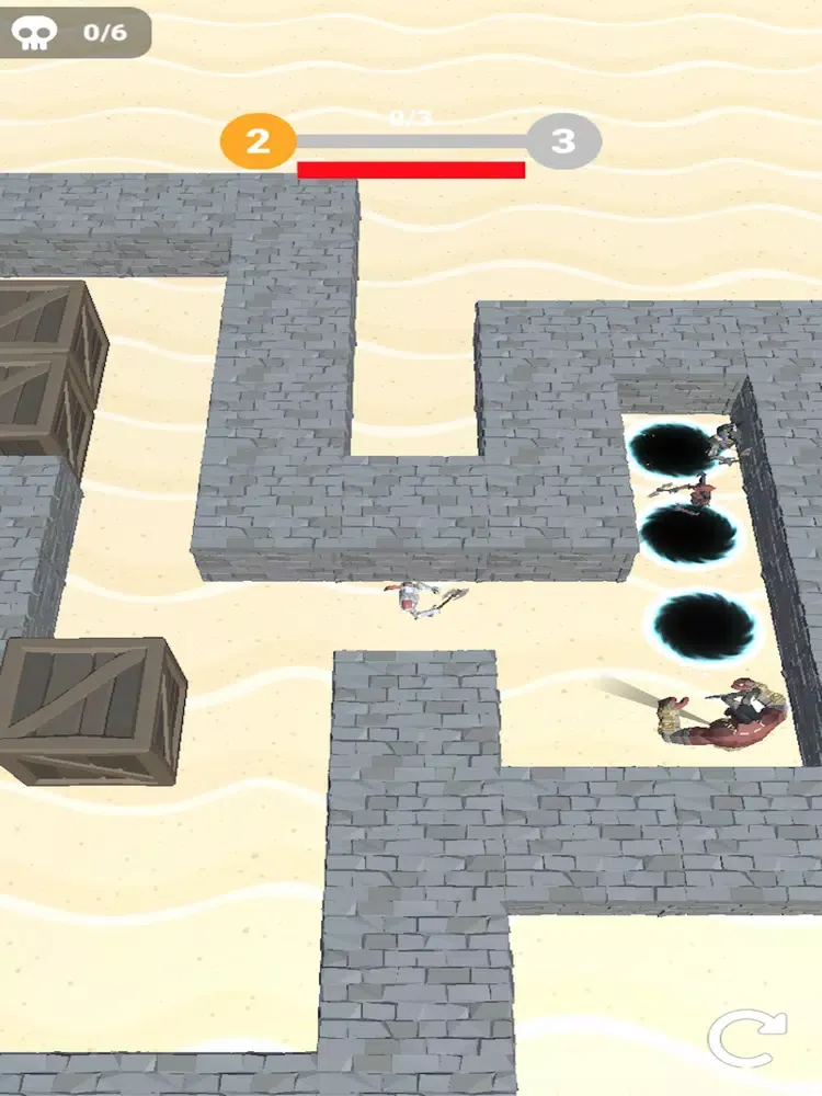 Sneaky Warrior iPad  स्क्रीनशॉट