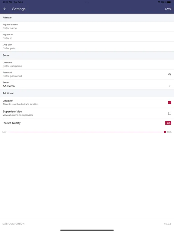 Advanced AgProtection DCA iPad  Ekran Görüntüleri