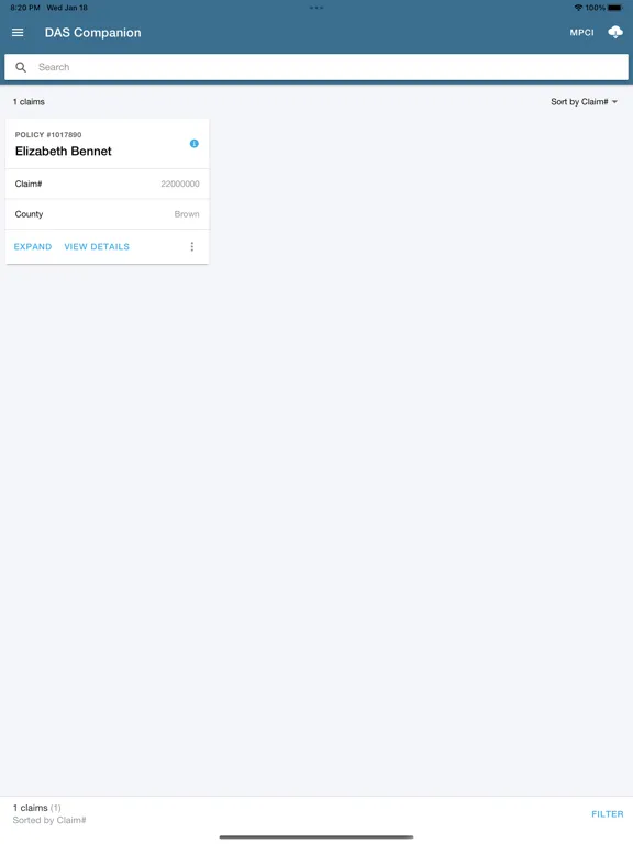 Hudson DCA iPad  स्क्रीनशॉट
