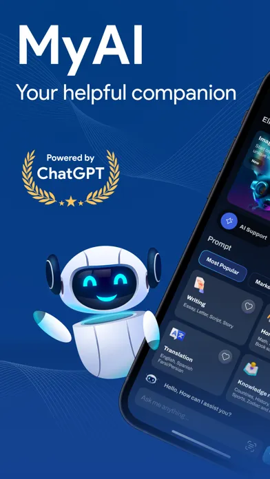 MyAI - Open Chatbot Assistant स्क्रीनशॉट