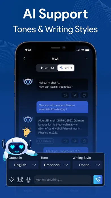 MyAI - Open Chatbot Assistant स्क्रीनशॉट