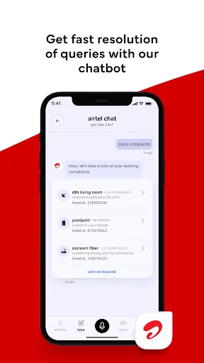 Airtel Thanks – Recharge & UPI Screenshots