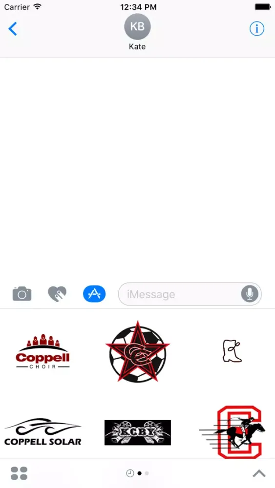 Coppell HS Sticker Pack স্ক্রিনশট