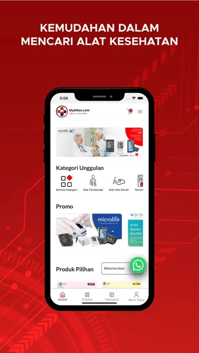 Capturas de pantalla de MyAlkes: Toko Alat Kesehatan