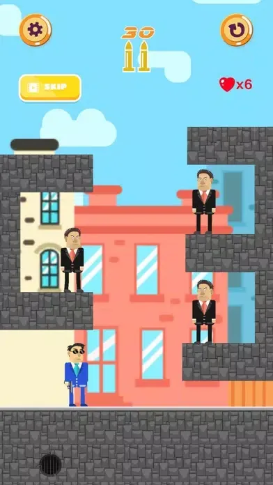 Captures d'écran de Mr Gunner - Shooting Puzzle