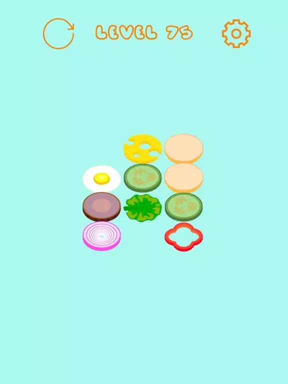 Burger Stack 3D! - Puzzle Game iPad  스크린샷