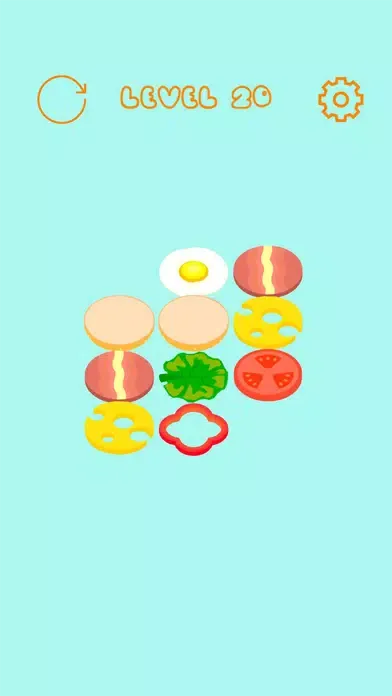 Burger Stack 3D! - Puzzle Game 스크린샷