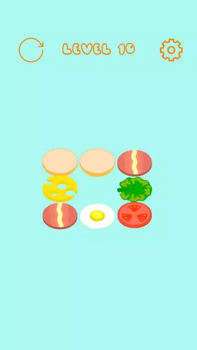 Burger Stack 3D! - Puzzle Game 스크린샷
