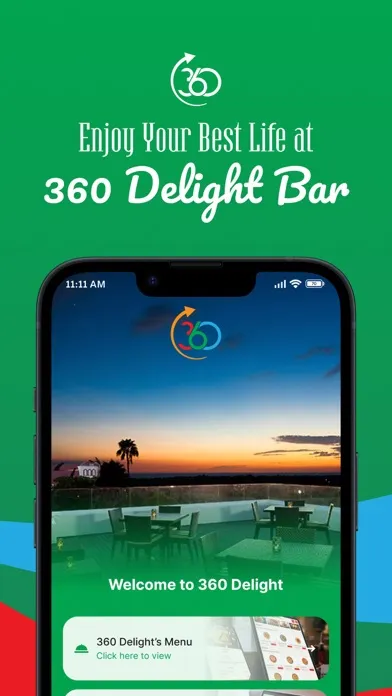 Captures d'écran de 360 Delight Bar