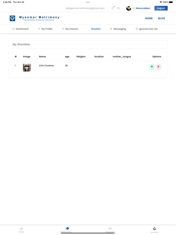 Capturas de tela do Myanmar Marriage App iPad 