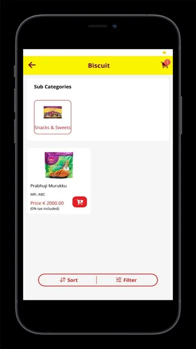 AV’s Online Store Screenshots