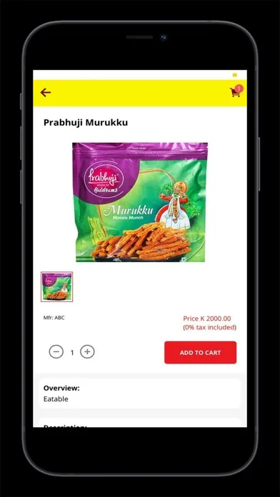 AV’s Online Store Screenshots