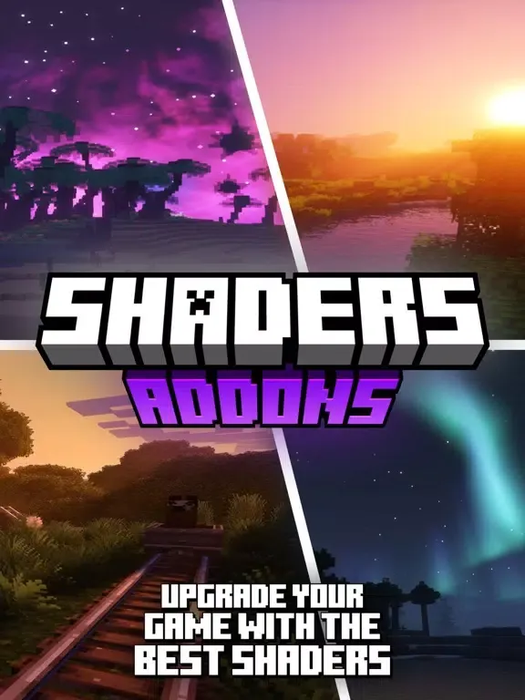 Shaders Addons for Minecraft iPad  स्क्रीनशॉट