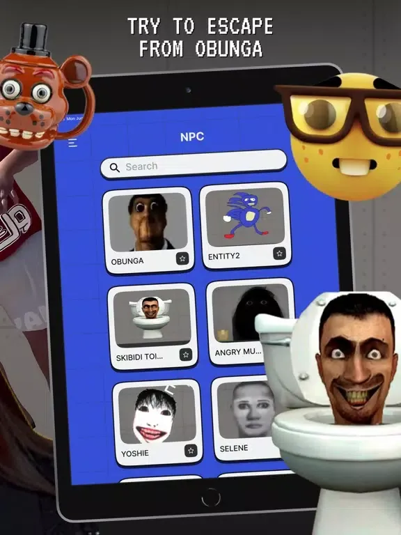 تصاویر Nextbots Mods Melon: Sandbox iPad 