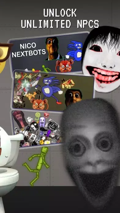 تصاویر Nextbots Mods Melon: Sandbox