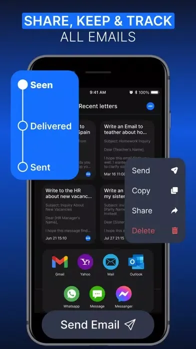 AI Email Generator：Mail Writer スクリーンショット