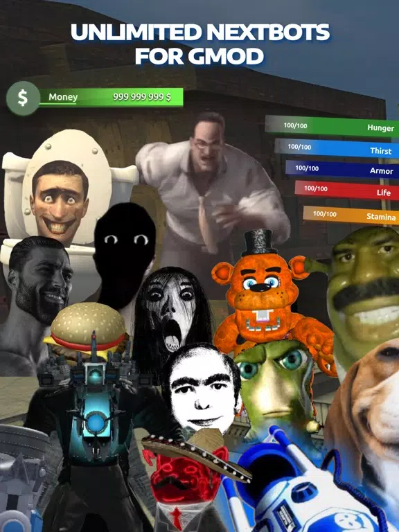 Nextbots Mods for GMod iPad  Screenshots