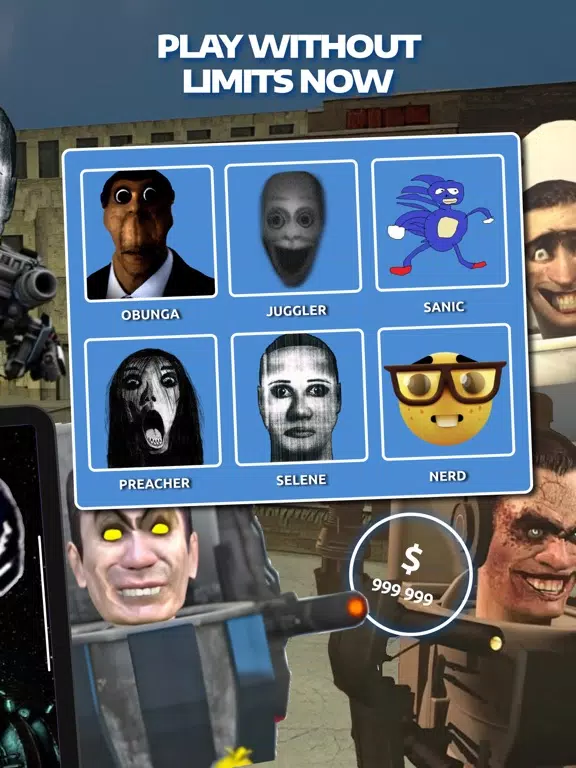 Nextbots Mods for GMod iPad  Screenshots