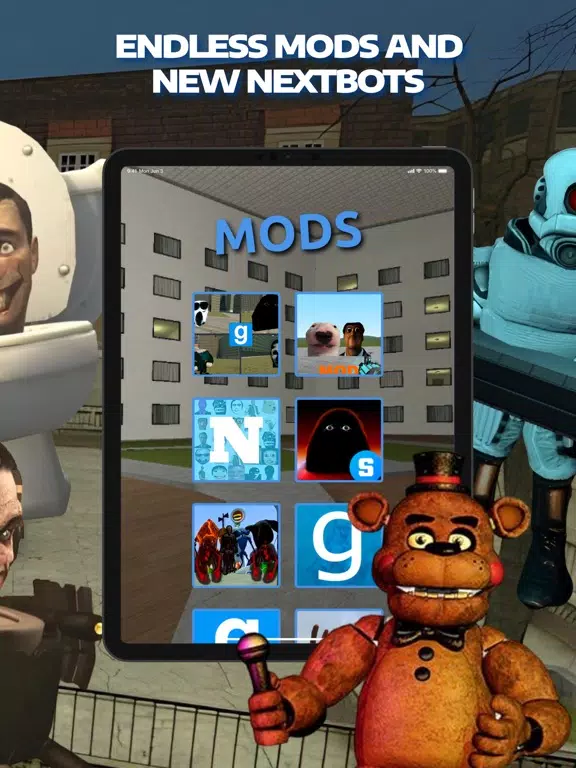 Nextbots Mods for GMod iPad  Screenshots