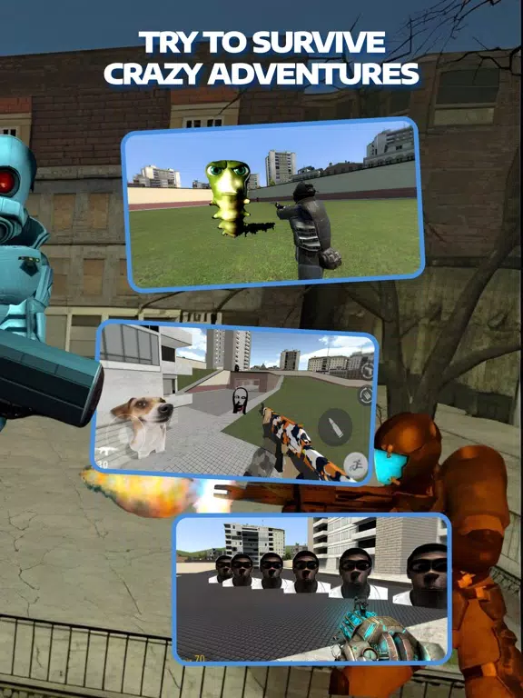 Nextbots Mods for GMod iPad  Screenshots