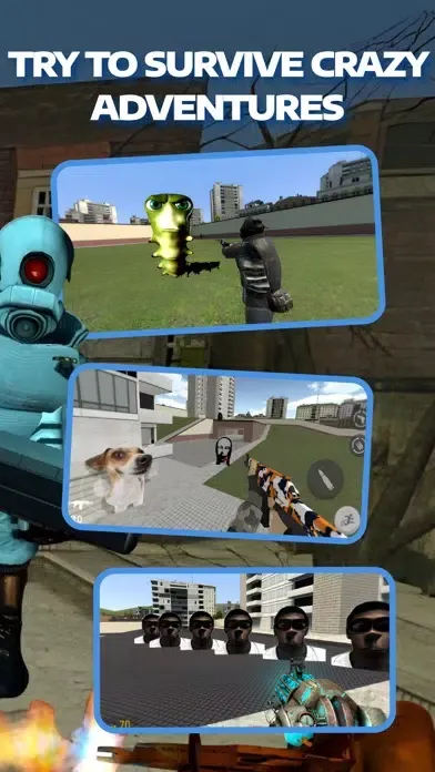 Ảnh chụp màn hình của Nextbots Mods for GMod