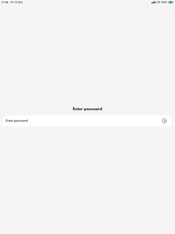 Account Authentication App iPad 应用截图