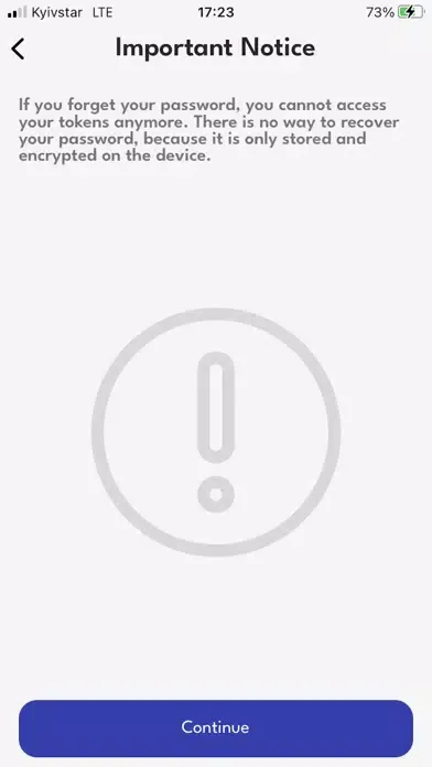 Account Authentication App应用截图
